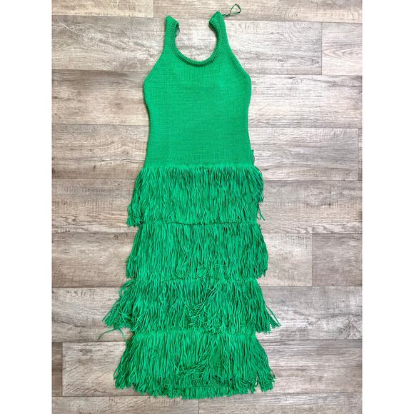 MANGO x SIMON MILLER Knit Fringe Maxi Dress NWT | Blogger Fave - Picture 15 of 16